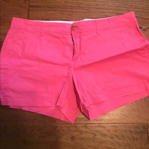 Pink shorts from old navy